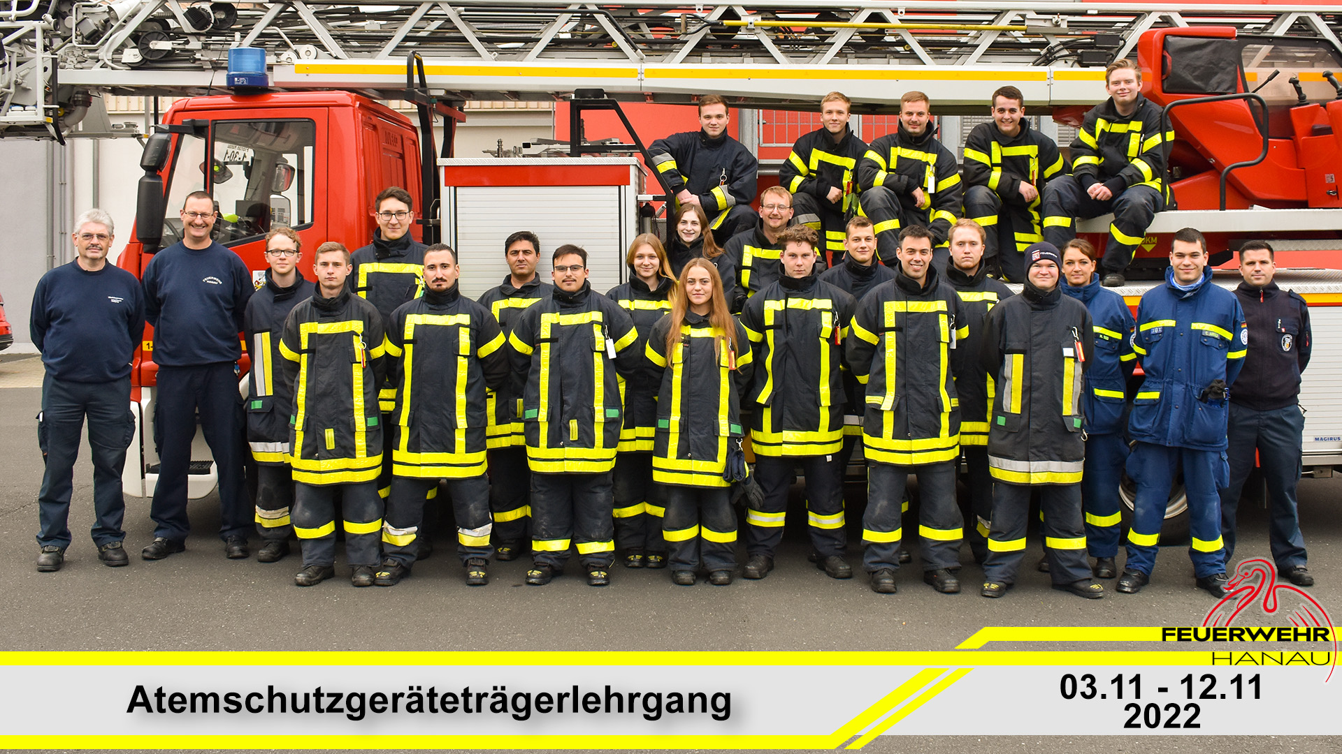 Gruppenbild Atemschutzlehrgang